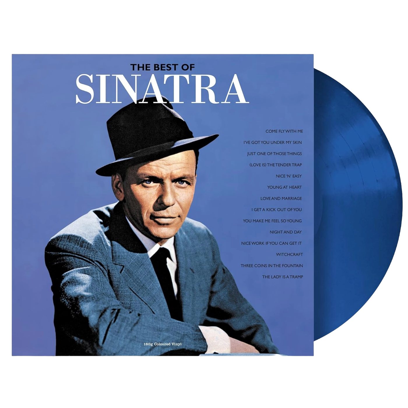 The Best of Sinatra Blue Vinyl Record